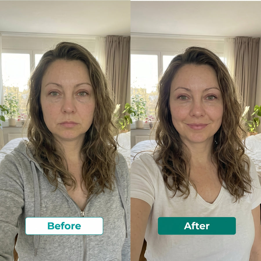 Customer before and after result